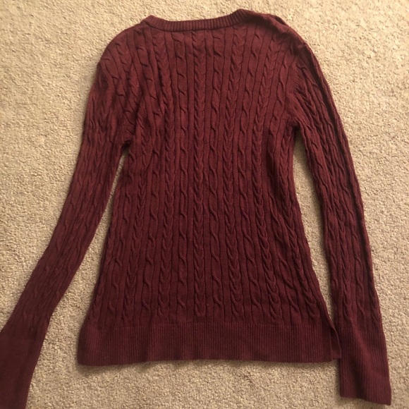 3/$20 • MAROON SWEATER - Picture 5 of 5